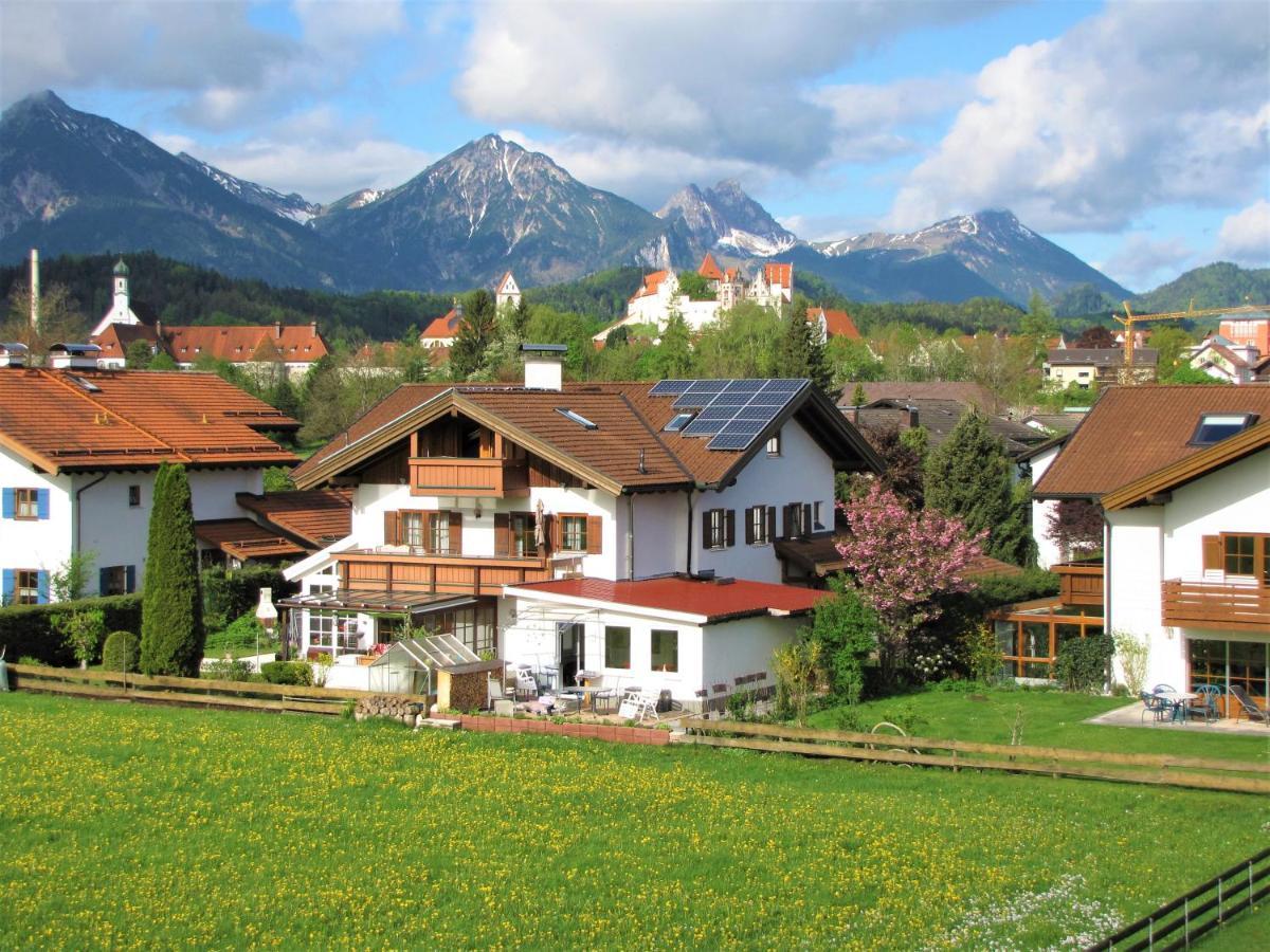 Chalet Im Haus Schlossblick フュッセン エクステリア 写真