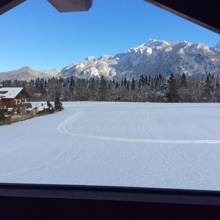 Chalet Im Haus Schlossblick フュッセン エクステリア 写真