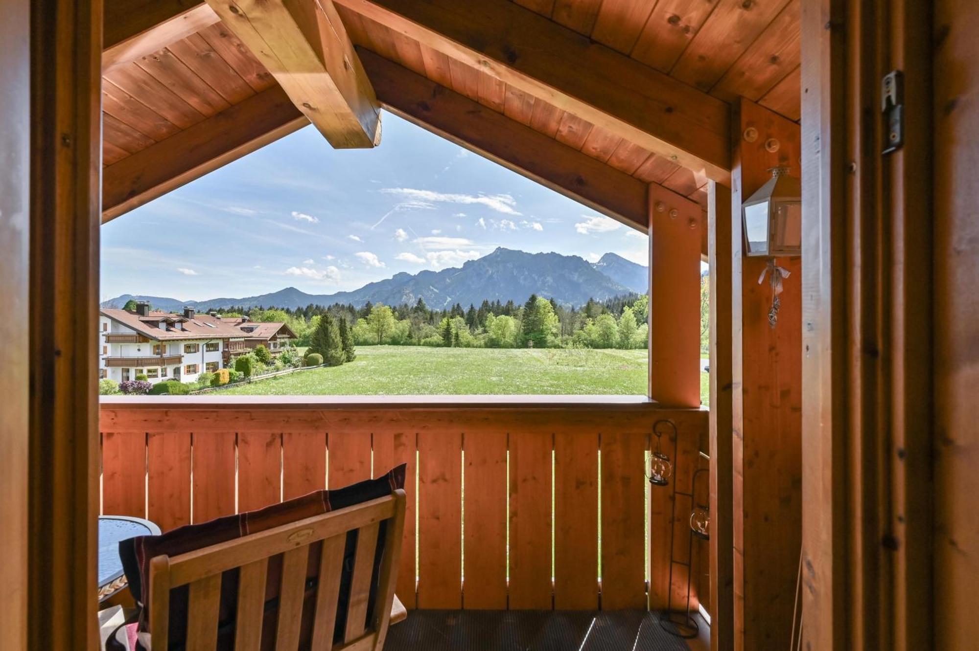 Chalet Im Haus Schlossblick フュッセン エクステリア 写真