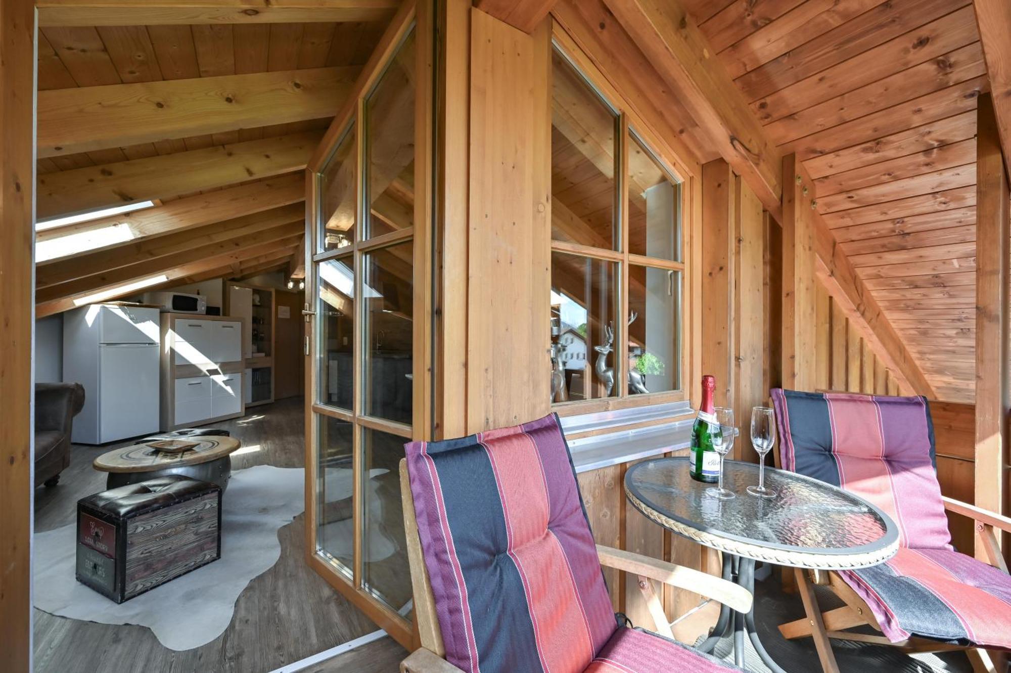 Chalet Im Haus Schlossblick フュッセン エクステリア 写真